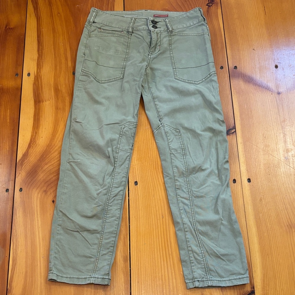 PILCRO 26 Green The Wanderer Utility Pants